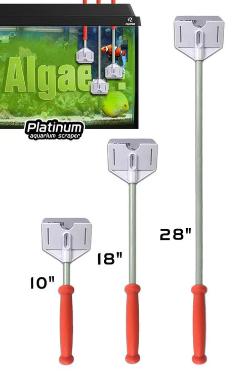 Flipper Platinum Aquarium Hand Scrapers for Glass and Acrylic Tanks