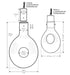 SR Aquaristik Large Hanging Luminarium Terrarium With RBW Lighting