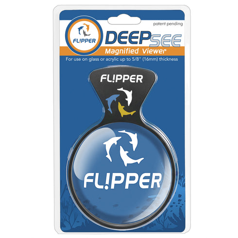 Flipper DeepSee Magnified Magnetic Aquarium Viewer 4"