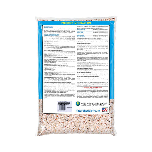 World Wide Imports Nature's Ocean Bio Activ Live Marine Aragonite - Reef Substrate