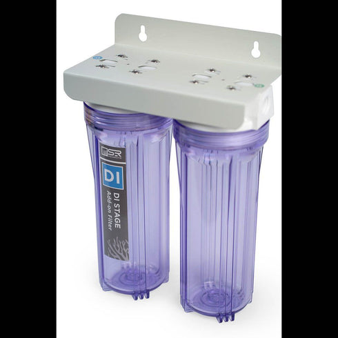 SR Aquaristik 10" Dual Reverse Osmosis and Reactor Canister with Mounting Bracket