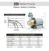 SR Aquaristik DC Electronic Adjustable Flow Return Pumps