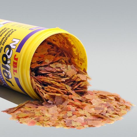 JBL NovoColor Tropical Fish Flake Food - 18g/100ml