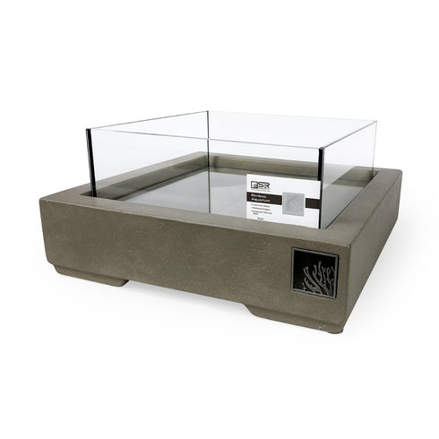 SR Aquaristik Architectural Cement Aquarium Stand 30cm x 30cm (11.81" x 11.81")