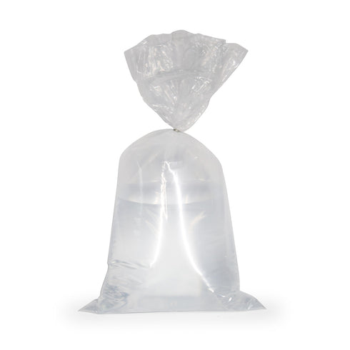 Clear Plastic Fish Bags - 7x14" Double Lined (100 Count)