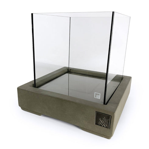 SR Aquaristik Architectural Cement Aquarium Stand 30cm x 30cm (11.81" x 11.81")
