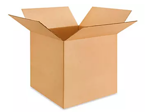 Uline (21" x 21" x 21") Corrugated Box - 15 Count
