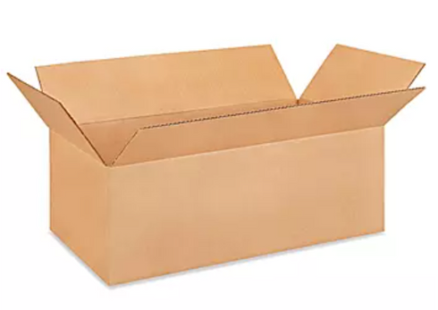 Uline (24" x 12" x 8") Corrugated Boxes - 25 Count