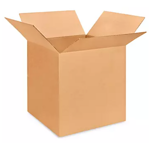 Uline (20" x 20" x 20") Corrugated Boxes - 10 Count