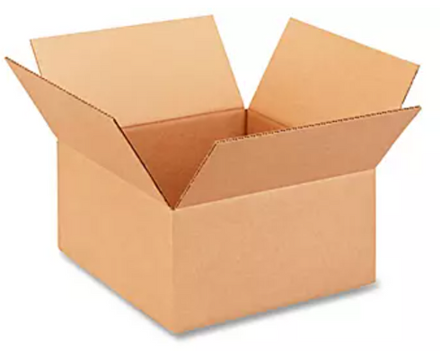 Uline (12" x 12" x 6") Corrugated Box - 25 Count