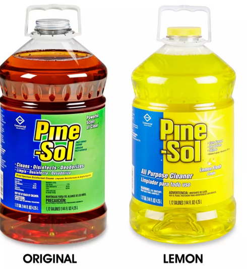 Uline Pine-Sol Cleaner Orignial Scent (144oz) - 1 Bottle