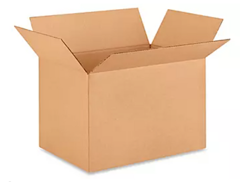 Uline (18" x 12" x 12") Corrugated Box- 25 Count