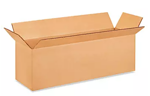 Uline (20" x 6" x 6") Long Corrugated Boxes