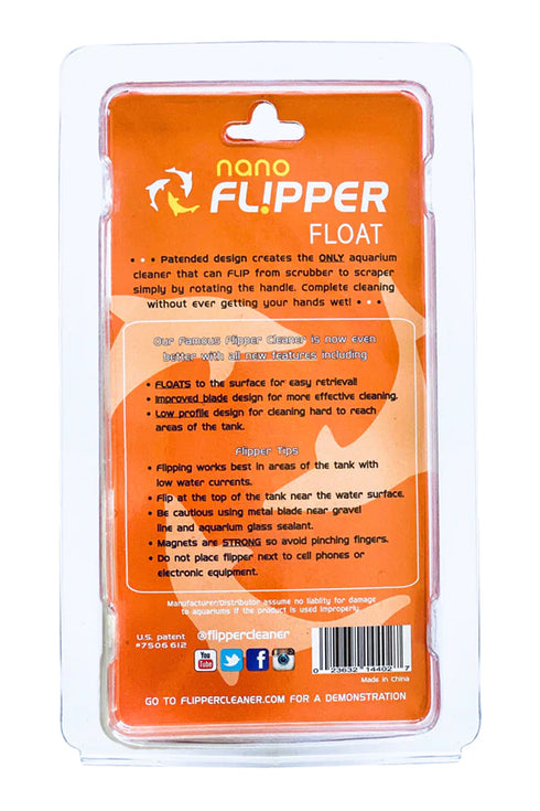Flipper Nano Float Algae Magnet Cleaner with Scraper