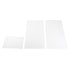 Clear Plastic Fish Bags - 6x12" + 6x5" Double Lined Bags Plus Liner (100 Count)