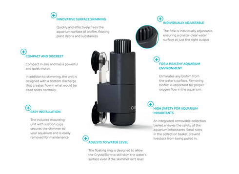 Oase CrystalSkim Surface Skimmers