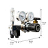 SR Aquaristik Single Stage CO2 Regulator Kit with Bubble Counter and Solenoid Valve