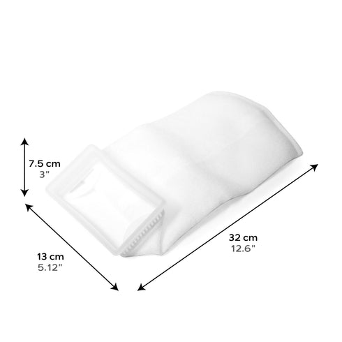 SR Aquaristik Sump Replacement Filter Sock - 2 5/8 x 4 5/8 (Felt) - 200 micron