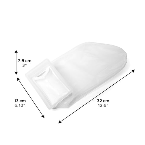 SRA Sump Replacement Filter Sock - 2 5/8 x 4 5/8 (Nylon) - 200 micron