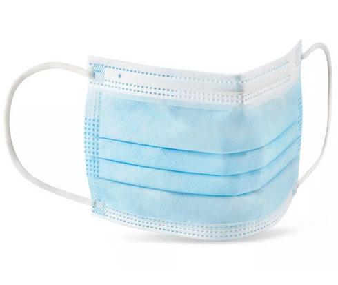 Uline Surgical Disposable Face Masks - 50 Count Box