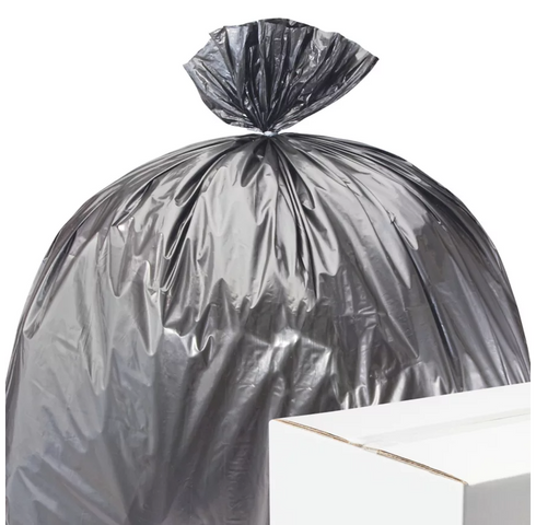Uline Steel Tuff Trash Liners (1.7 Mil, 40-45Gal) - 50 Bag Box
