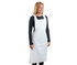 Uline White Polyethylene Apron (28" x 46", 100 Count) - 1 Box