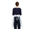 Uline White Polyethylene Apron (28" x 46", 100 Count) - 1 Box