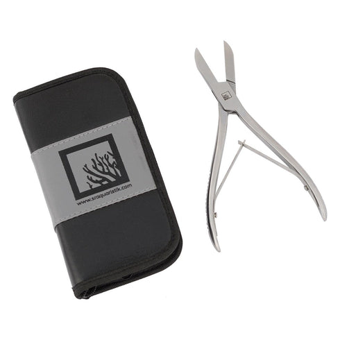 SR Aquaristik Stainless Steel Coral Cutter with Deluxe Case 190mm/7.4"
