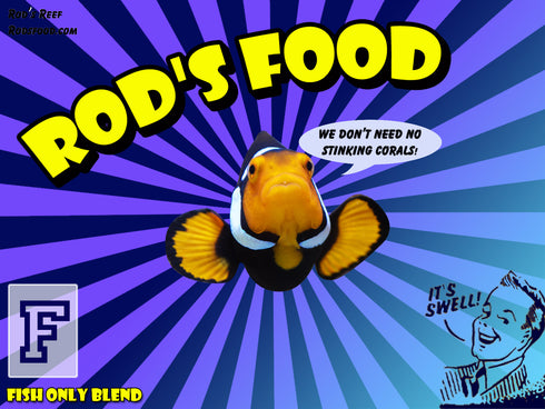 Rod's Food Fish Only Blend 6oz