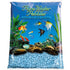 World Wide Imports Pure Water Pebbles Premium Fresh Water Color Coated Substrate - Heavenly Blue