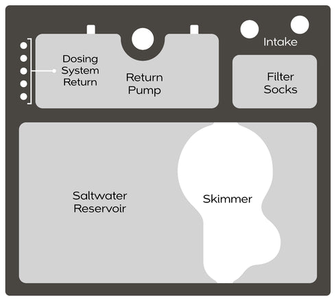 SR Aquaristik Pro Sump 80 Filtration Sump