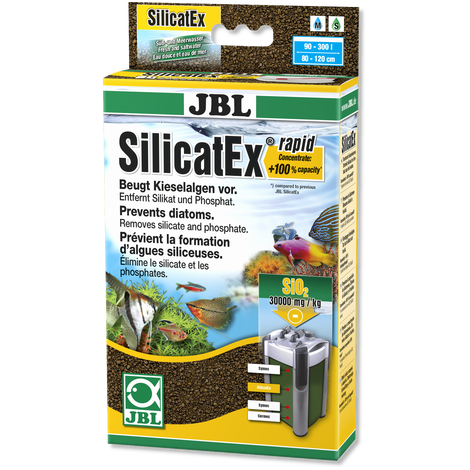 JBL SilicatEx Rapid - Prevents Diatoms by Removing Silicate 400g