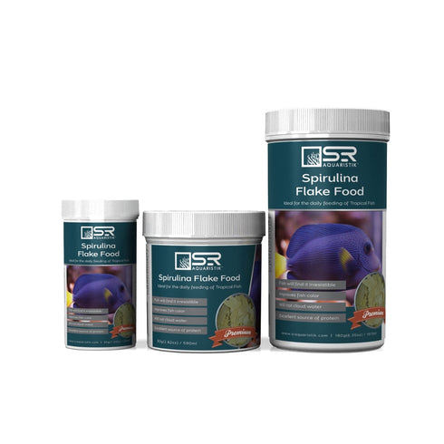 SR Aquaristik Premium Spirulina Flake Food