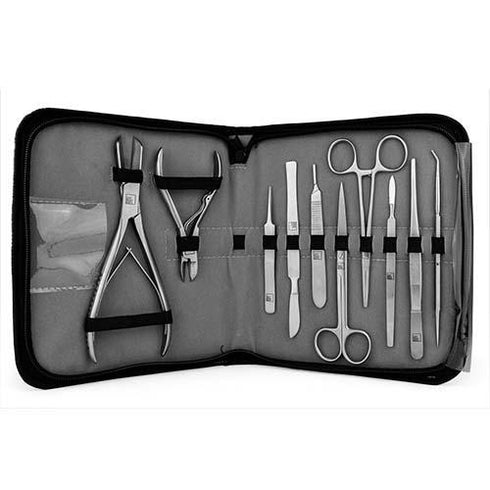 SR Aquaristik Deluxe Stainless Steel Fragging Tool Kit with Deluxe Case (15 PCS)