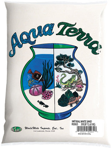World Wide Imports Aqua Terra Aquarium Sand Substrate 5 lbs.